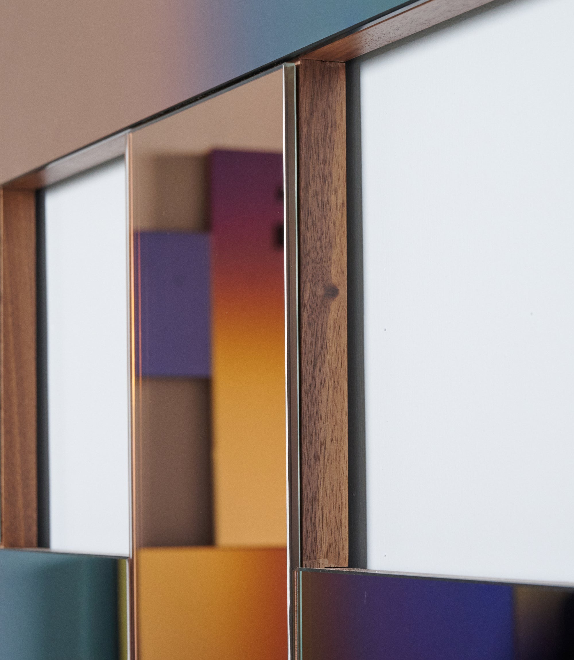 Spectrum X Bower: Lattice Mirror in Ametrine - Mirror - Spectrum Mirror - Kombi