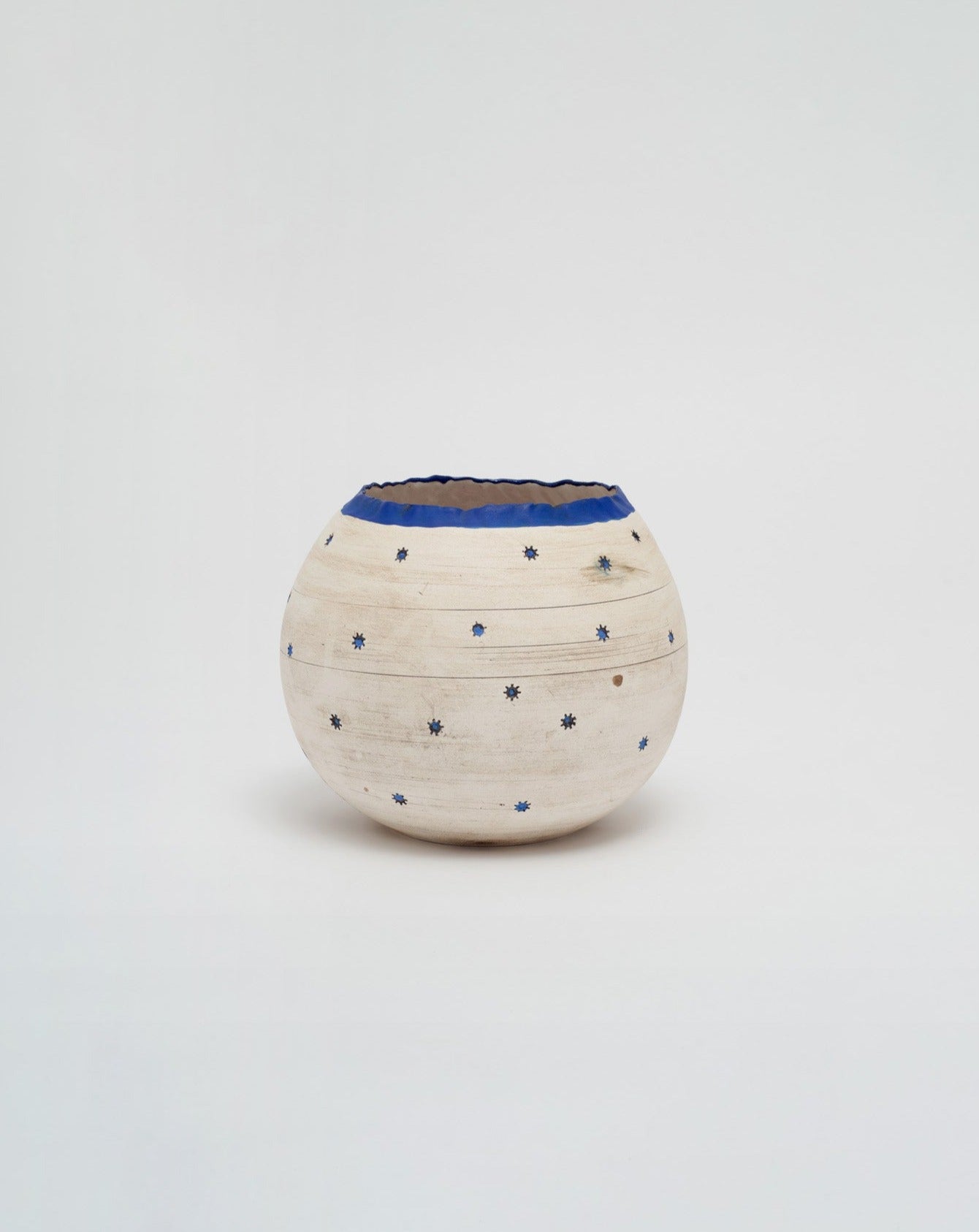Hand built ceramic vase by Zizipho Poswa for Imiso