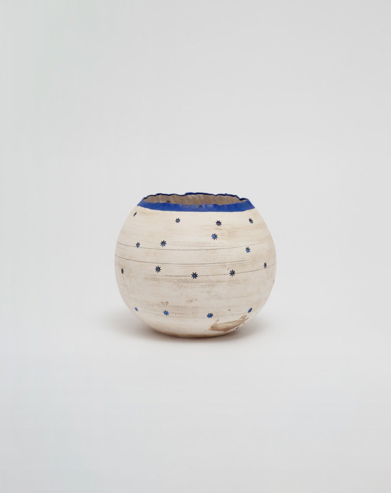 Hand built ceramic vase by Zizipho Poswa for Imiso