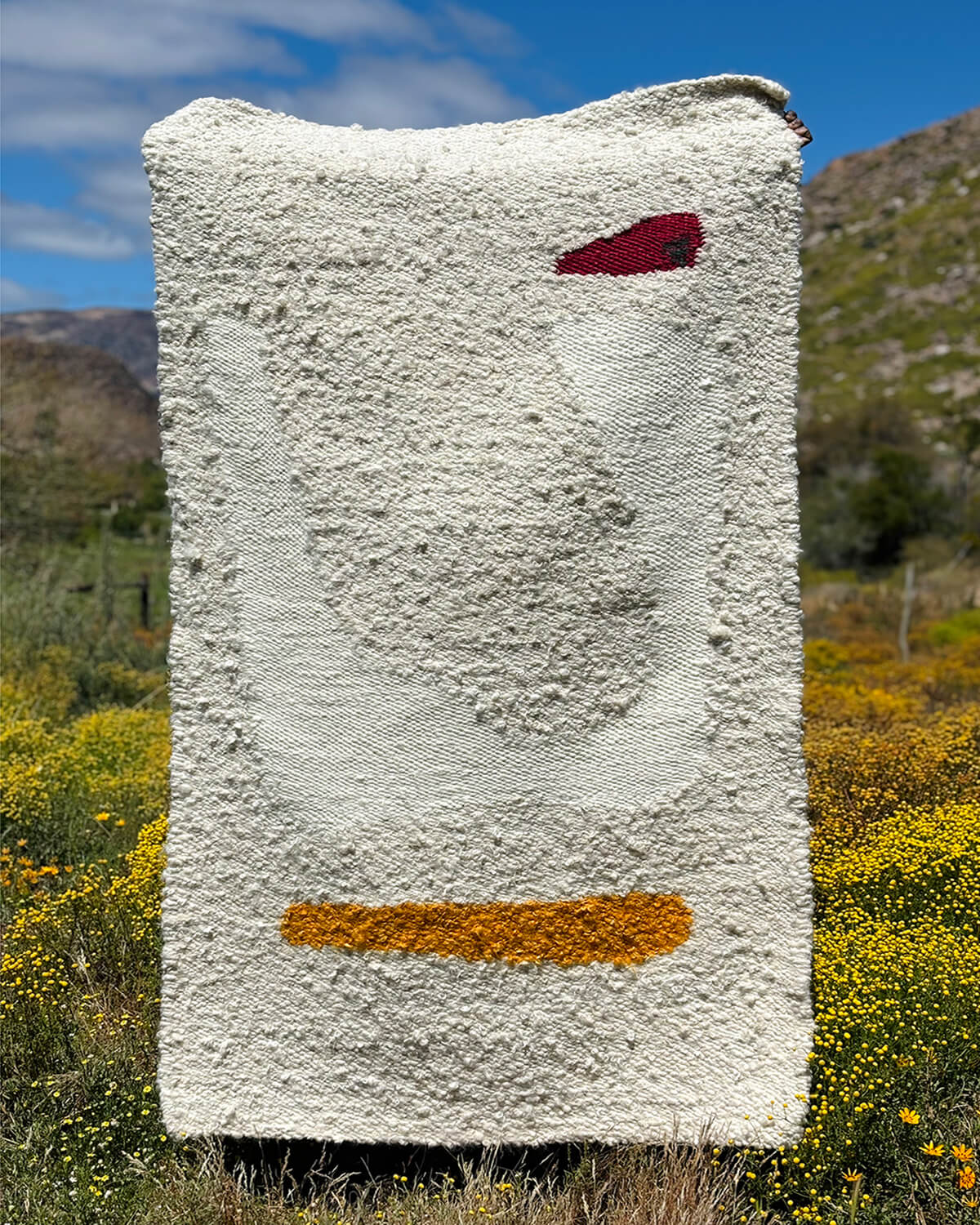 Held in Space Mohair Rug