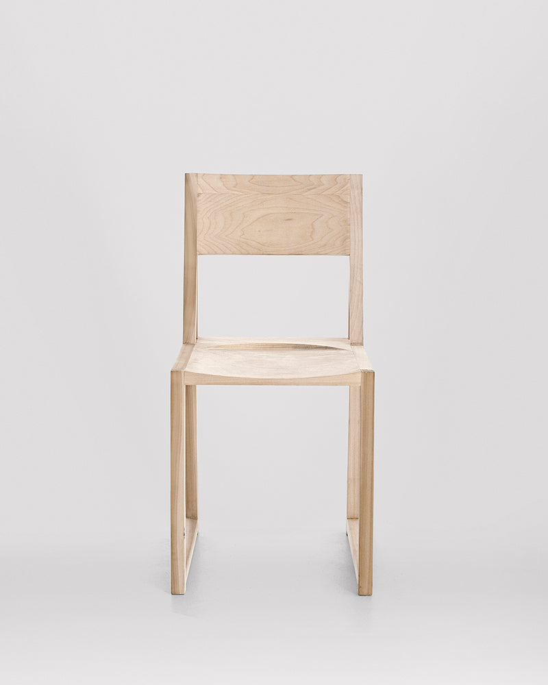 Blue Chair in Natural Ash