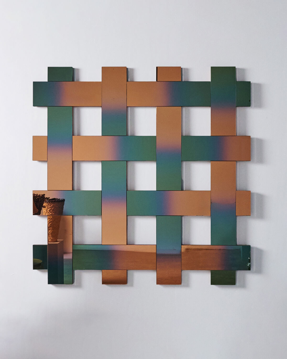 Spectrum X Bower: Lattice Mirror 4 in Cyprine - Mirror - Spectrum Mirror - Kombi