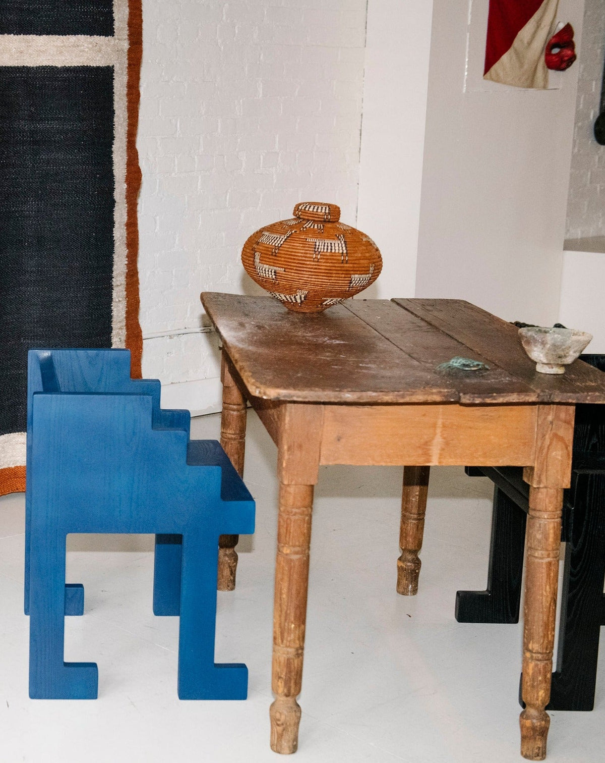 Disco Chair in Blue by Dokter and Misses. Feature furniture | Kombi