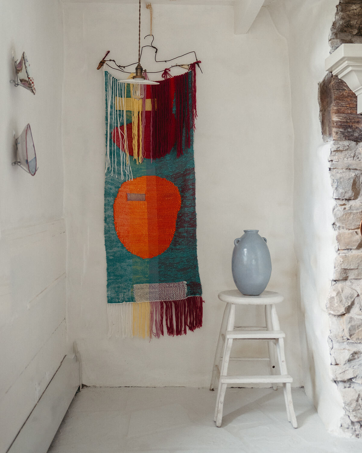 'Aan die Hakies Draad' Mohair Tapestry (Botterblom Collection)