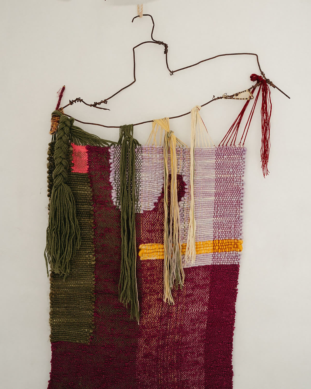 'Sixteen & Tongue Tied' Mohair Tapestry