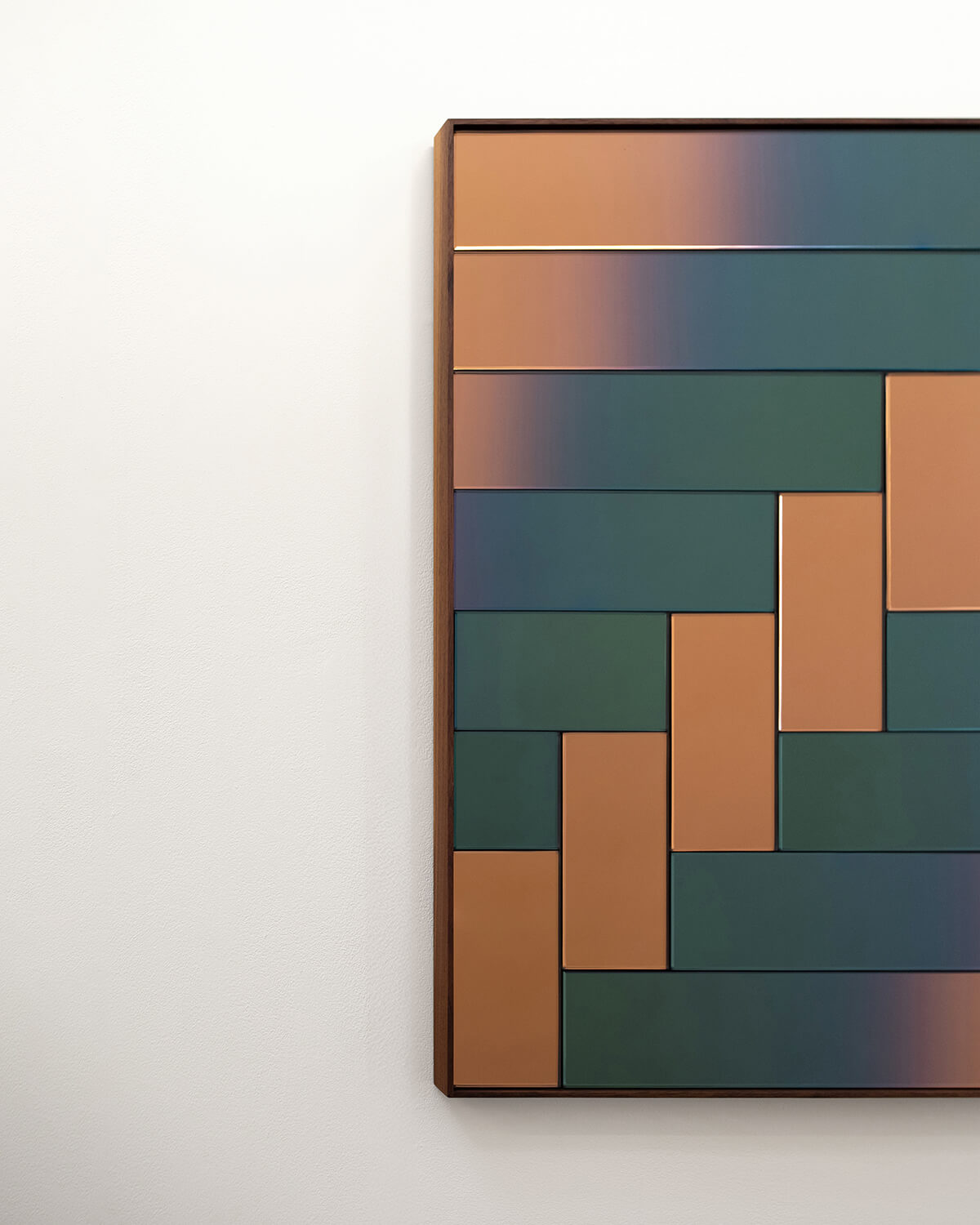 Spectrum X Bower: Lattice Mirror 3 in Cyprine - Mirror - Spectrum Mirror - Kombi