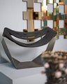 Loom Loafer Chair in Steel and Rope