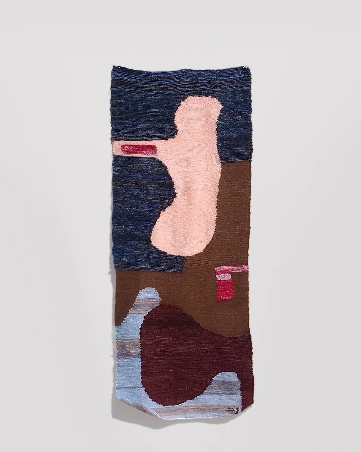 'Bubblegum Moonrise' Mohair Tapestry (Botterblom Collection)